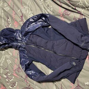 Lululemon down for it all jacket night sea size 6